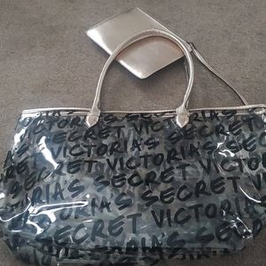 Victoria Secret clear tote...